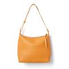 Accessories 89th + Madison | Faux Leather Tote Bag Orange