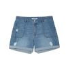 Women Redy | Oversize Pockets Cuffed Mid-Rise Shorts