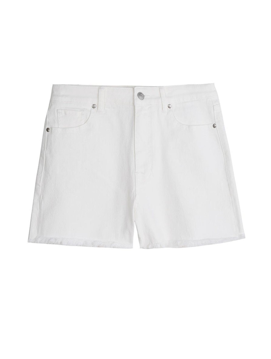 Women Redy | Denim Short White