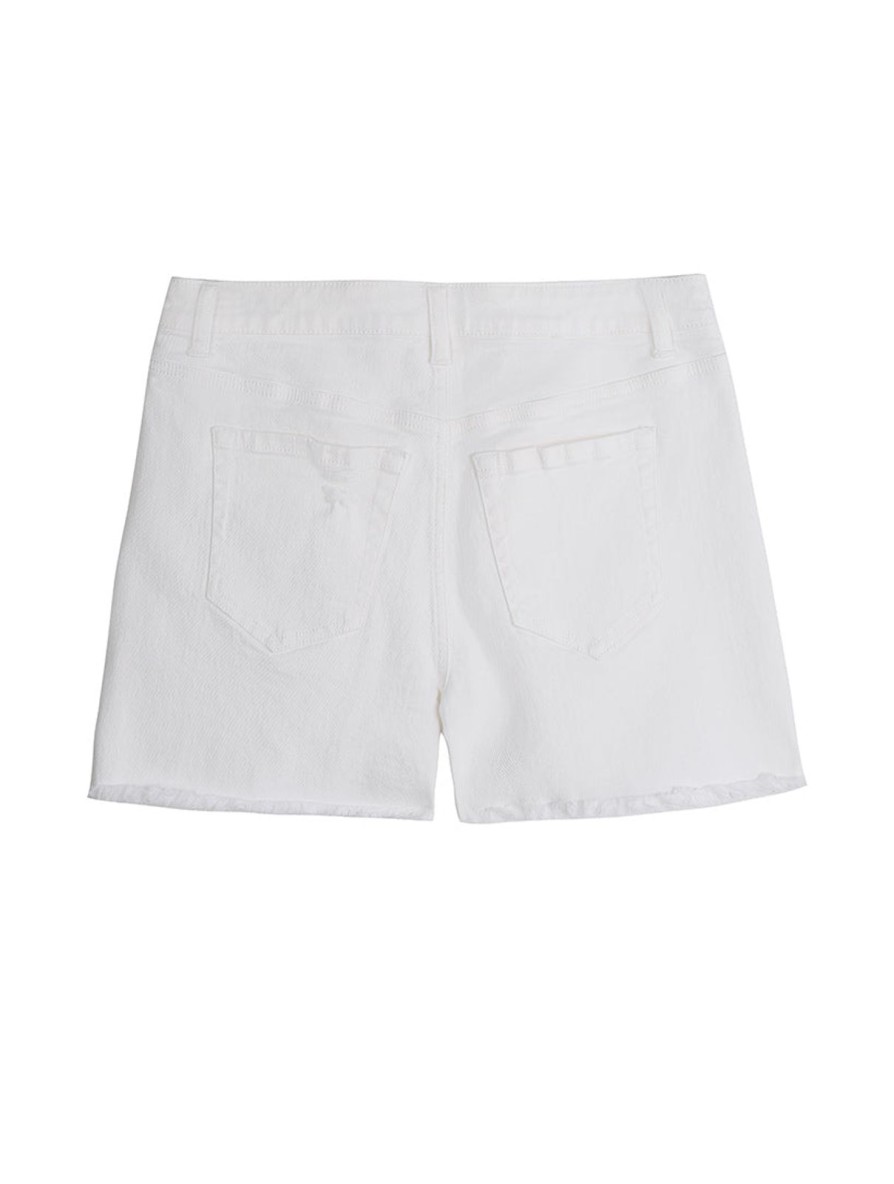 Women Redy | Denim Short White