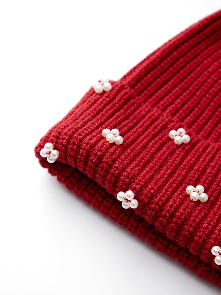 Accessories 89th + Madison | Pearl Cluster Beanie