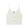 Women Frye | Button-Up Pointelle Tank