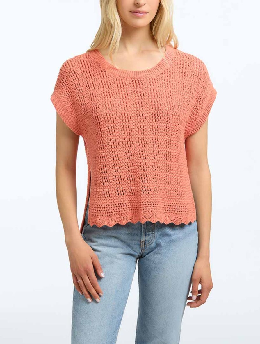 Women 525 America | Crochet Relaxed Vest