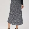 Women 89th + Madison | Floral Maxi Skirt Small Gift Black