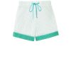 Women 525 America | Crochet Colorblock Shorts