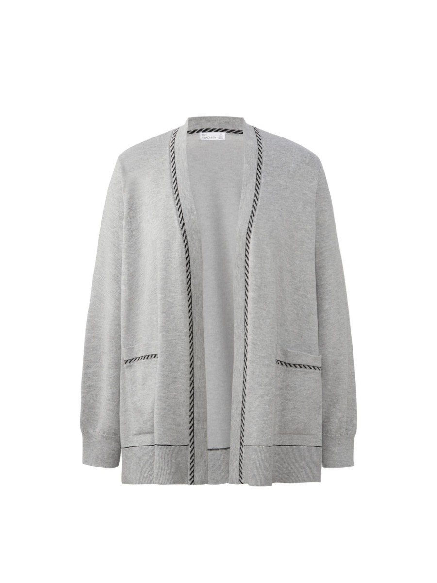 Women 89th + Madison | Whip Stitch Open Cardigan