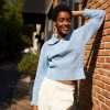 Women 89th + Madison | Drop Shoulder Half Zip Sweater