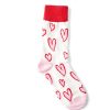 Accessories 89th + Madison | Heart Print Crew Socks