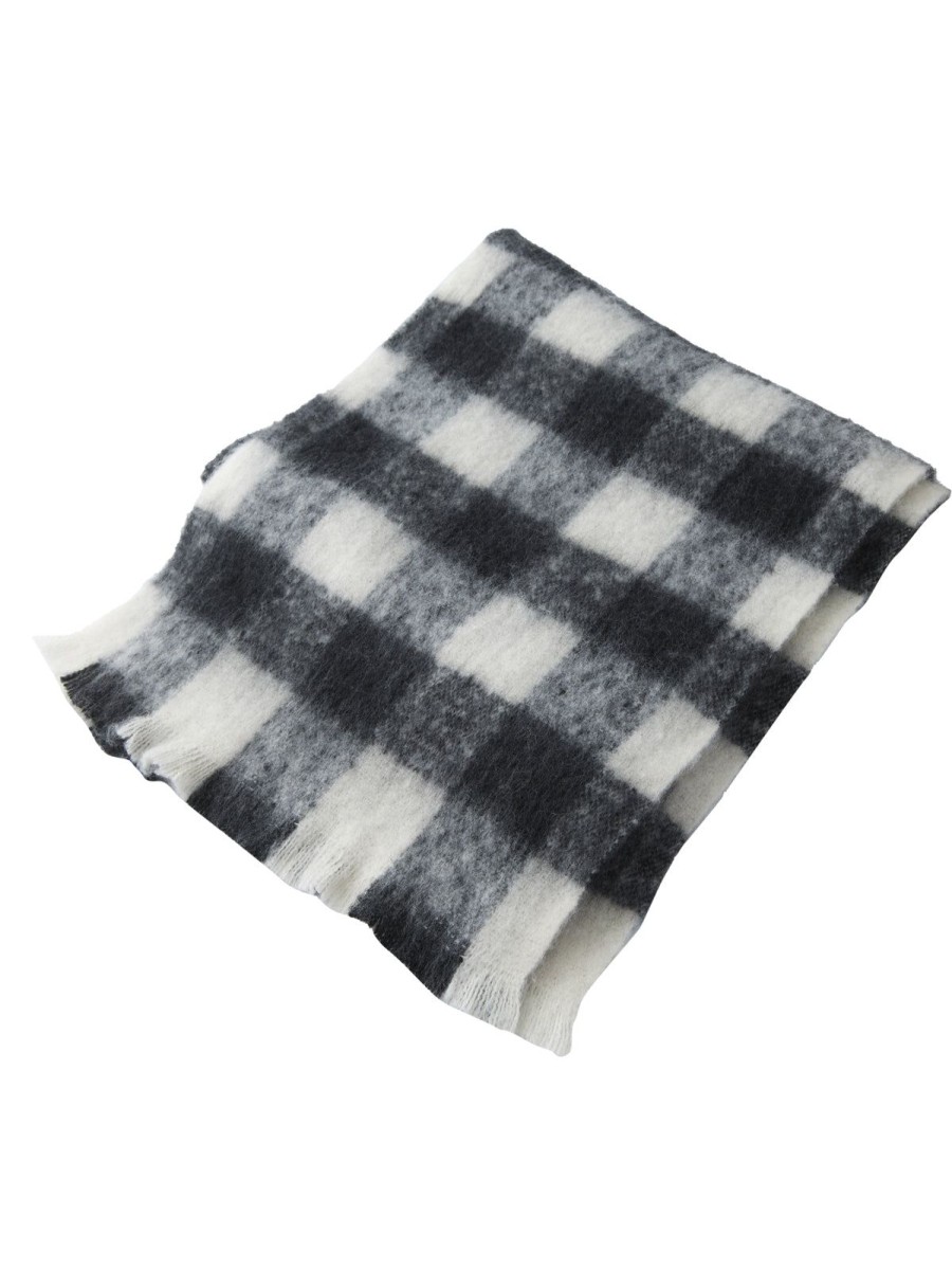 Accessories 89th + Madison | Plaid Brushed Scarf Checked