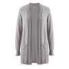 Women 89th + Madison | Wide Cable Placket Open Cardigan